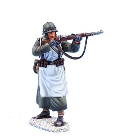 German Panzer Grenadier with K98