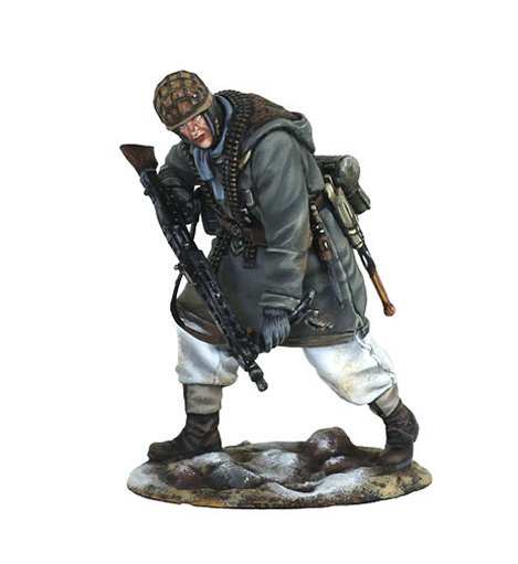 German Fallschirmjager Machine Gunner