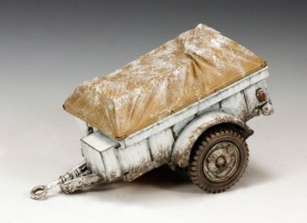 wwii battle of the bulge jeep trailer