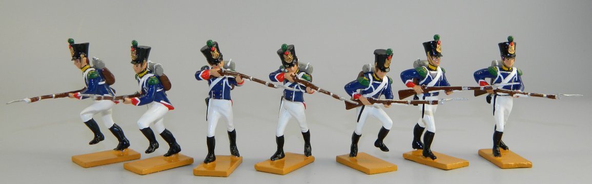 Voltigeurs in Action, Waterloo 1815