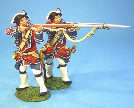 British 4th Regiment of Foot (Barrell’s) Line Infantry Firing