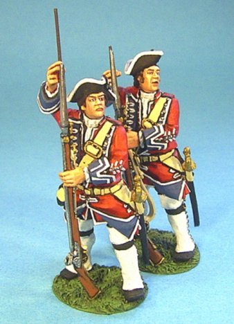 British 4th Regiment of Foot (Barrell’s) Line Infantry Loading