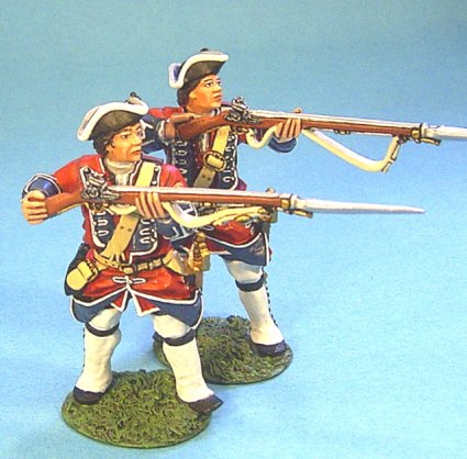 British 4th Regiment of Foot (Barrell’s), Line Infantry Defending