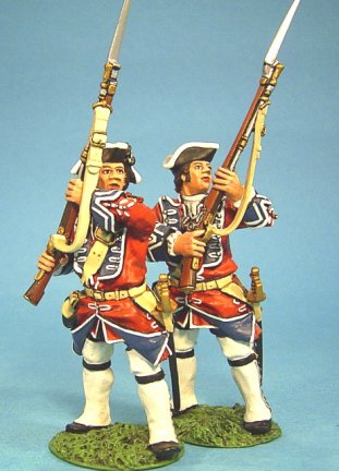 British 4th Regiment of Foot, Line Infantry at Ready