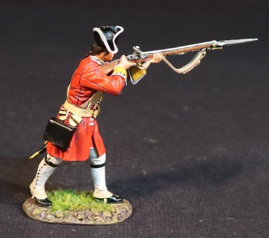 Line Infantry Firing to the Left, Dejean's Regiment of Foot