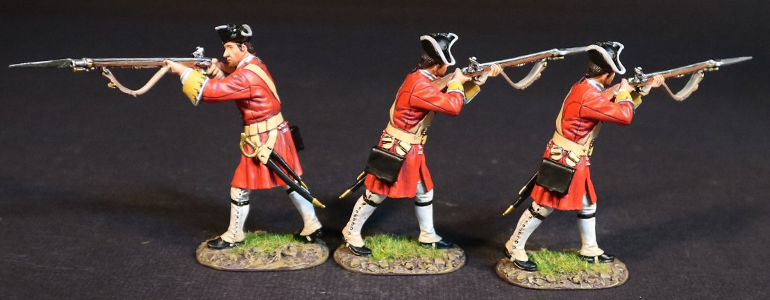 Line Infantry Firing to the Left, Dejean's Regiment of Foot