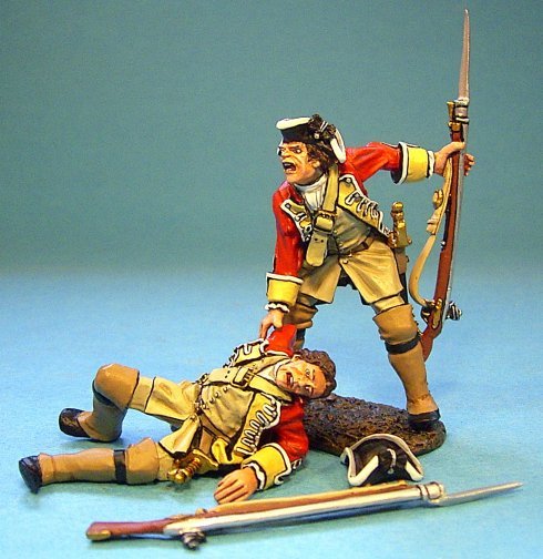 44th Regiment of Foot, British Line Infantry, Wounded