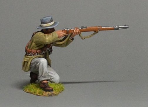 Boer Commando Kneeling Firing