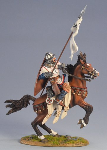 Knight with Lance – White Variant