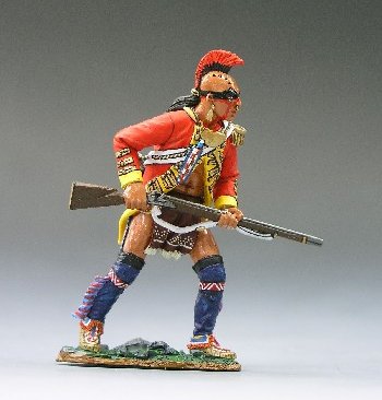 Advancing Indian with Rifle