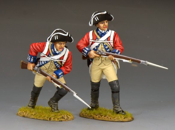 Redcoats Advancing Forward Set #1