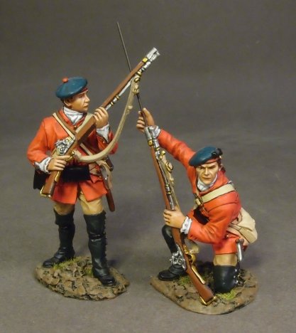 Two Skirmishing, Light Infantry Company - Battle of Bushy Run