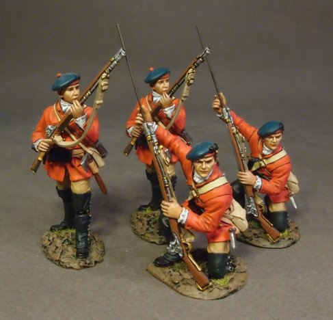 Four Skirmishing, Light Infantry Company - Battle of Bushy Run