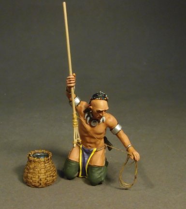 Woodland Indian Fishing