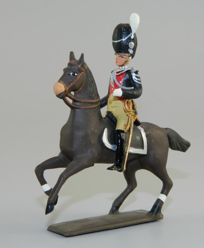 Mounted Napoleonic Soldier - Mignot