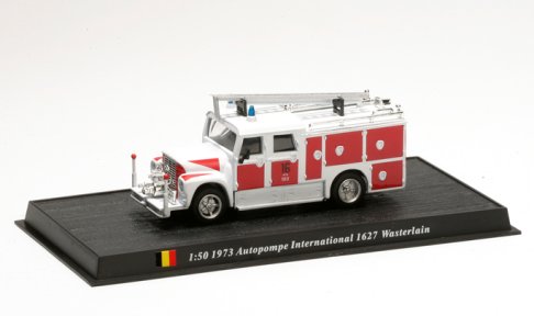 Fire Trucks international 1627, 1973 Belgium