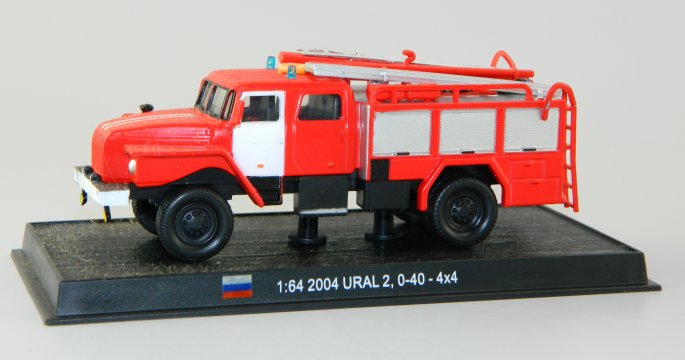 The Pumper 4x4 Ural 43,206 - 2004  As-Is in Generic box!
