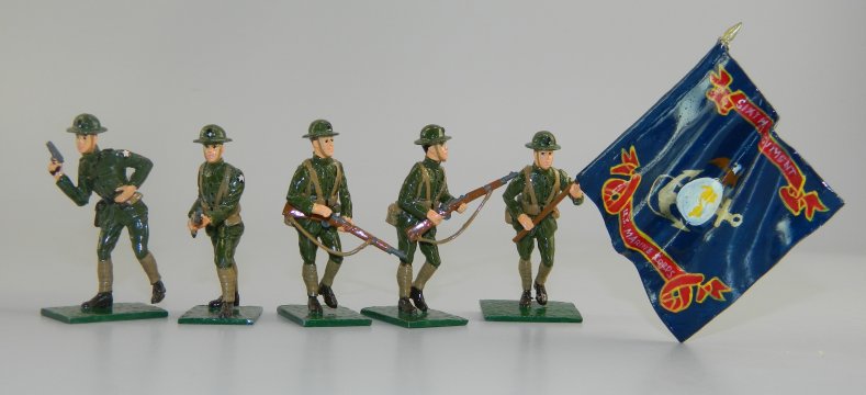 U. S. Marines in WWI - 6th Marine Regiment Flag