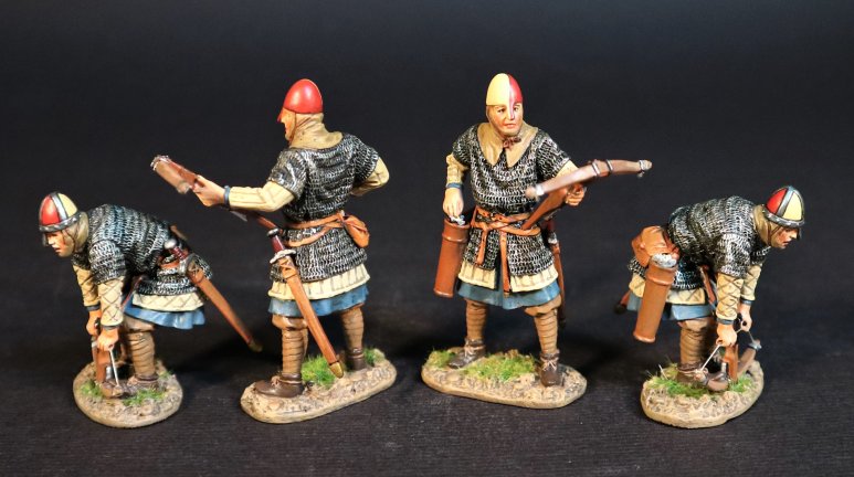 Four Spanish Crossbowmen