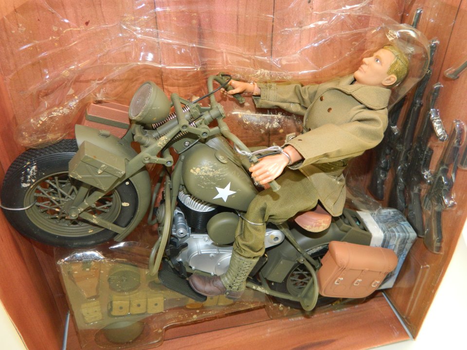 US Army Dispatch Rider w/Motorcycle
