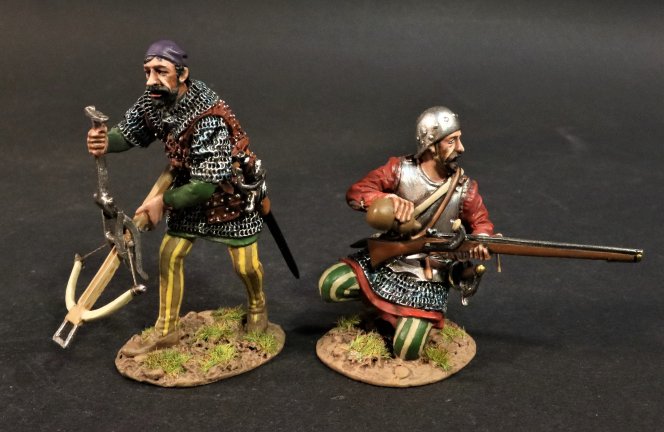 Arquebus and Crossbow, Spanish Conquistadors