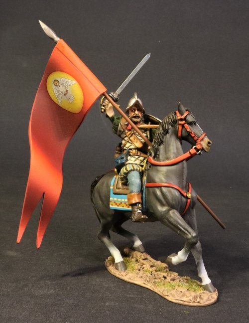 Spanish Cavalryman with Cavalry Standard