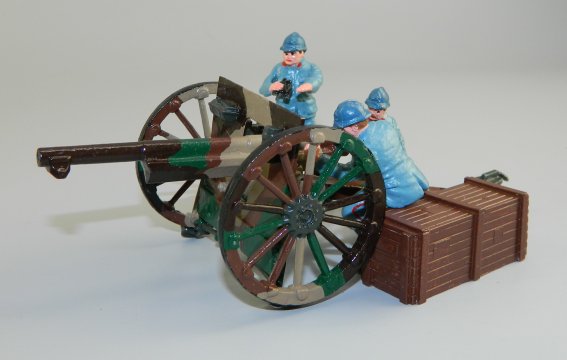 French 75mm Field Gun w/Crew