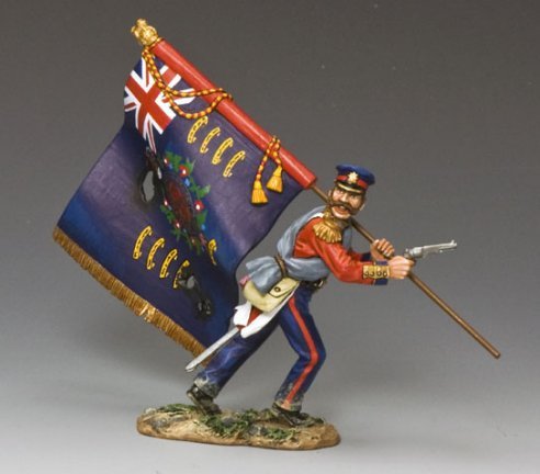 The Regimental Standard Bearer