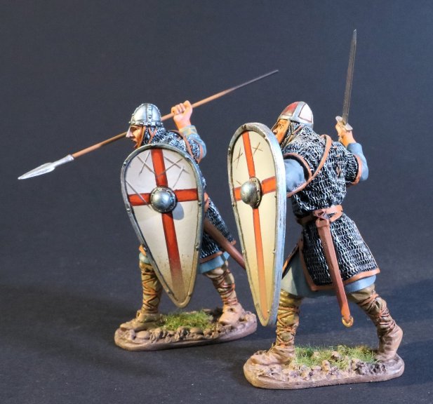 Crusader Spearman & Swordsman
