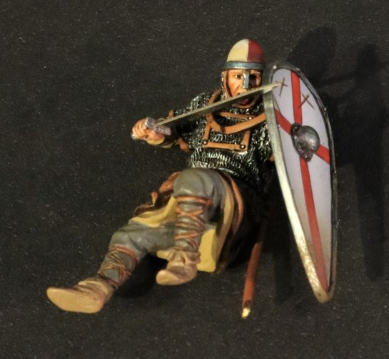 Wounded Crusader Swordsman