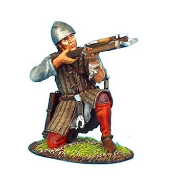 Crusader Crossbowman Kneeling Firing