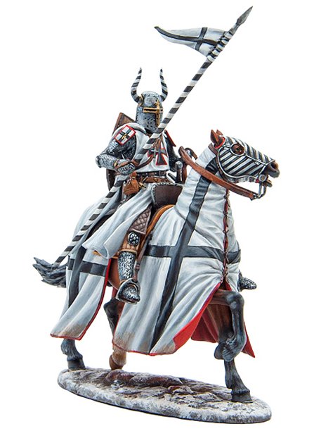 Mounted Teutonic Knight with Spear