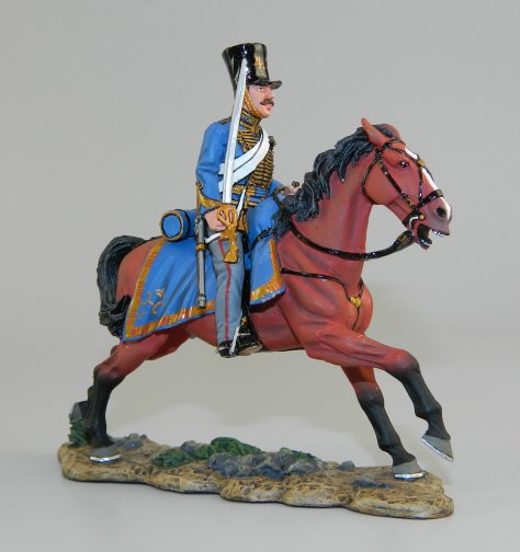 Mounted Russian Hussar Engaging