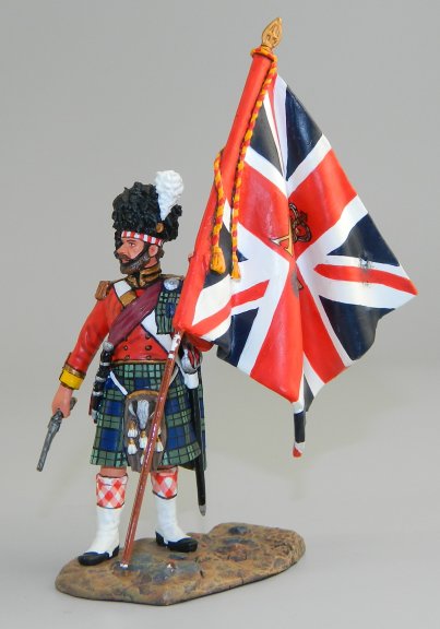 93rd Highlander, Officer Flag Bearer, Thin Red Line