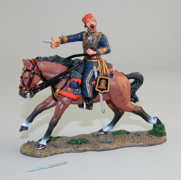 Mounted Captain Nolan, Light Brigade
