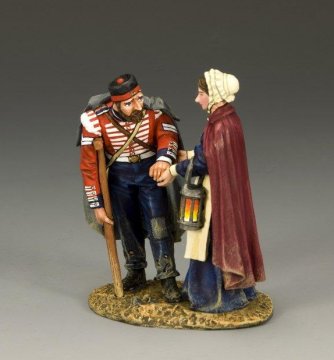 Florence Nightingale & Wounded Soldier