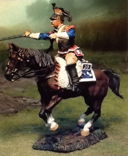 French 10th Regiment Cuirassier Charging