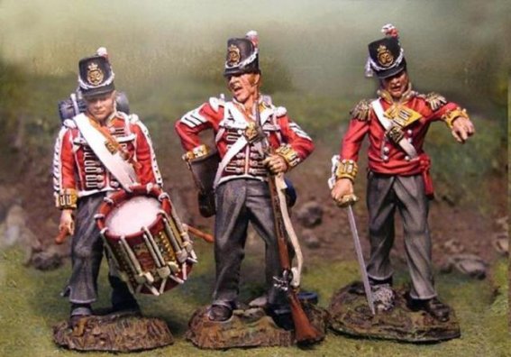 British 28th Foot Command Set