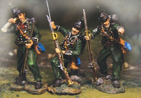 95th Rifles Loading Set Napoleonic Wars