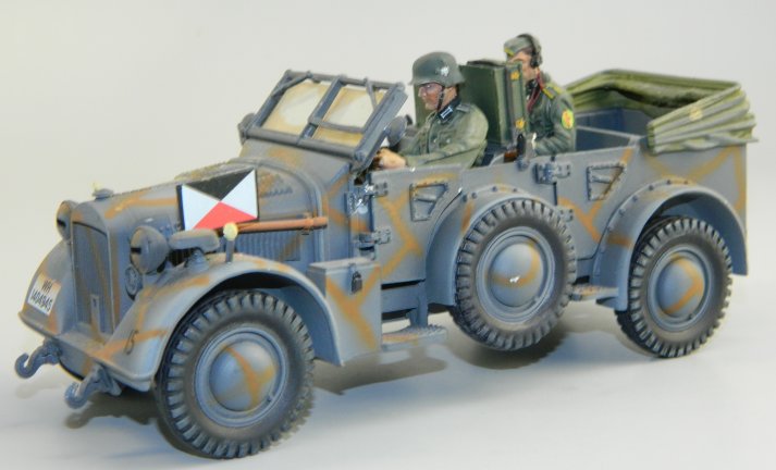 Horch Command Car - Rommel Radio Car