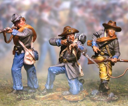 5th Texas Firing - Confederate