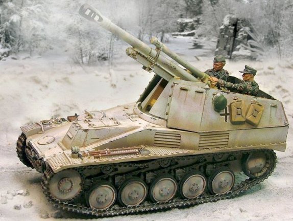 SdKfz. 124 Wespe - Winter Variant