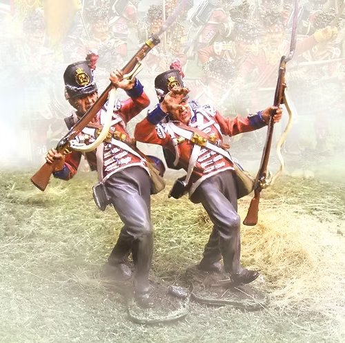Foot Guards Cavalry Melee
