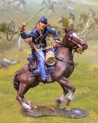 Custer’s 7th Michigan - Union Cavalry Slashing