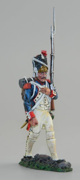 French Old Guard March Attack