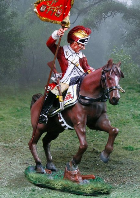 British 17th Dragoons Flagbearer