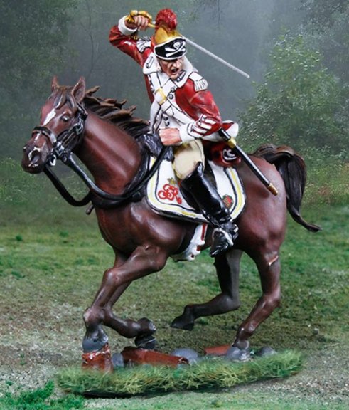 British 17th Dragoons Turning Slashing