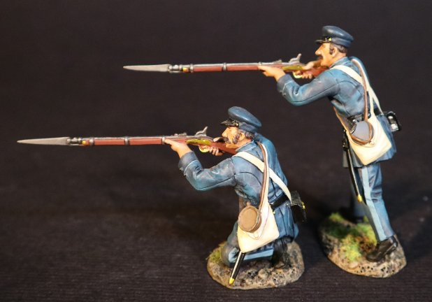 Two Infantry Firing, 33rd Virginia Infantry Regiment