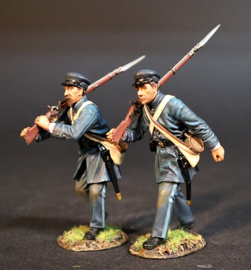 Two Infantry Marching, 33rd VA Infantry Regt.