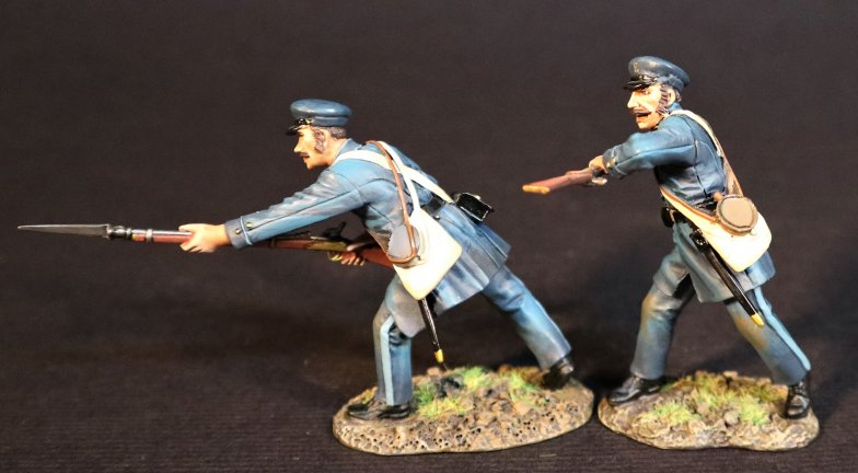 Two Infantry Attacking, 33rd Virginia Infantry Regiment